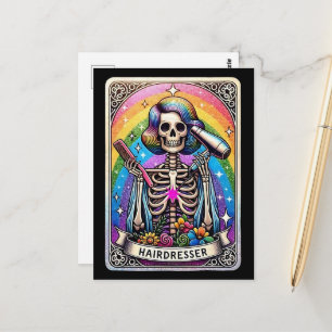 Frisör-Tarotkarten-Kollektion Postkarte