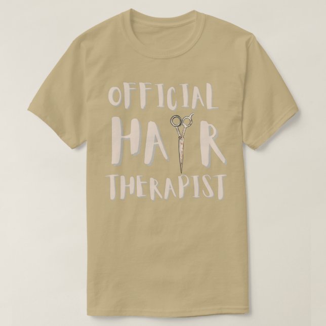 Frisör und Ästhetiker 7 T-Shirt (Design vorne)