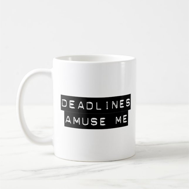 Fristen unterhalten mich tasse (Links)