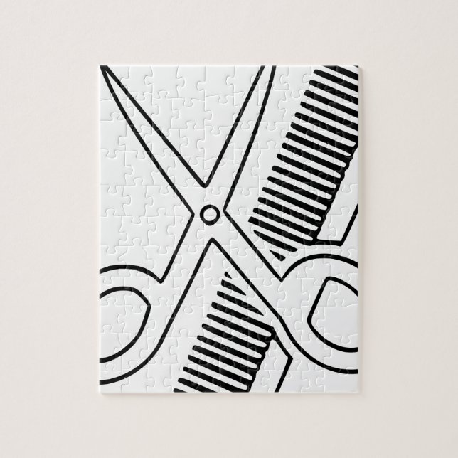 Frisur Puzzle (Vertikal)