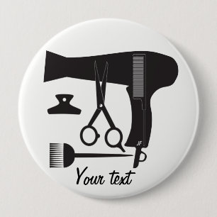 Frisurwerkzeuge Button