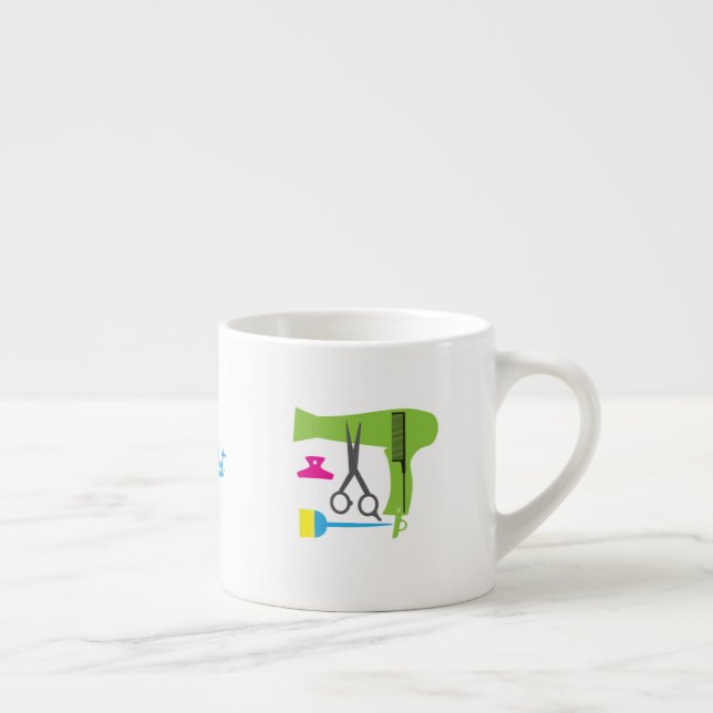 Frisurwerkzeuge Espressotasse (Rechts)