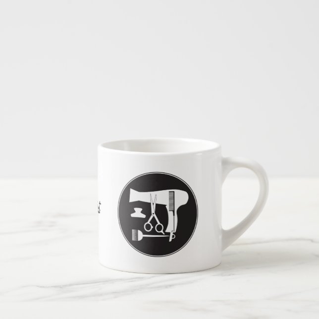 Frisurwerkzeuge Espressotasse (Rechts)