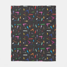 Frisurwerkzeuge Fleecedecke