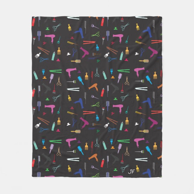 Frisurwerkzeuge Fleecedecke (Vorderseite)