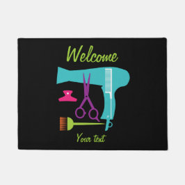 Frisurwerkzeuge Fußmatte