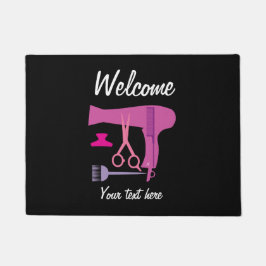 Frisurwerkzeuge Fußmatte