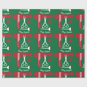 Frisurwerkzeuge Geschenkpapier