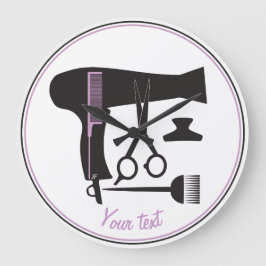 Frisurwerkzeuge Große Wanduhr