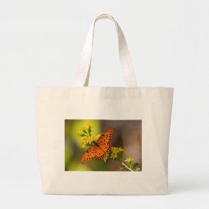 Fritillary Gulf Butterfly Geschenke und Bekleidung Jumbo Stoffbeutel