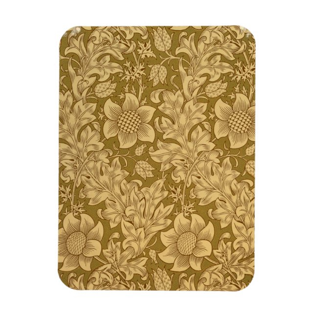 "Fritillary" Tapete Design, 1885 Magnet (Vertikal)