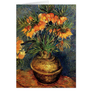 Fritillerien in einer Kupfervase von Vincent van G