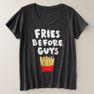 Fritten bevor Jungs T-Shirt