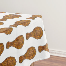 Frittierter Hühnerfleisch Leg Soul Food Feinschmec Tischdecke