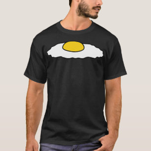 Frittiertes Ei Futter köstliche Hunger Kochen Brat T-Shirt