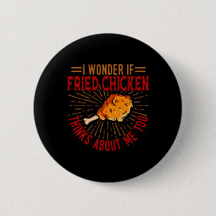 Frittiertes Hähnchen Essen Liebhaber Restaurant Ko Button