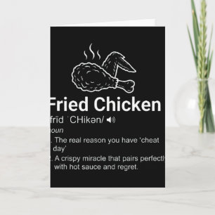 Frittiertes Hühnchen Definition Lustiges Wörterbuc Karte