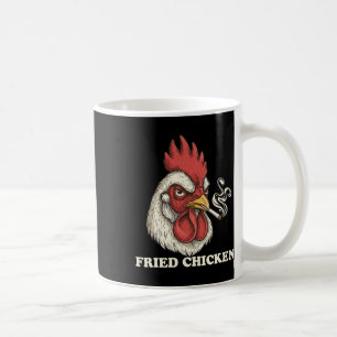 Frittiertes Hühnchen Kiffer Cannabisfan Kaffeetasse