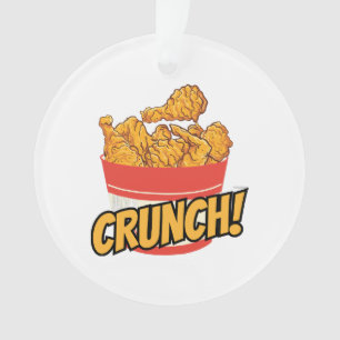 Frittiertes Hühnchen Ornament