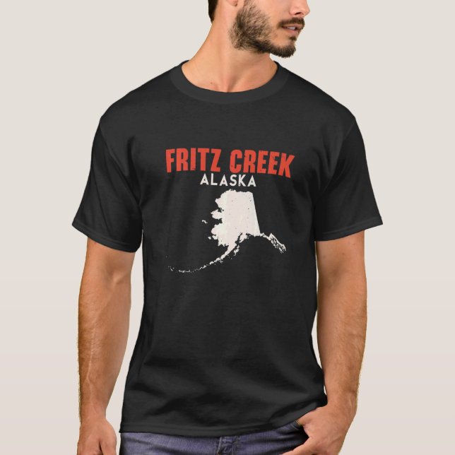 Fritz Creek Alaska USA Staat America Travel Alaska T-Shirt (Vorderseite)