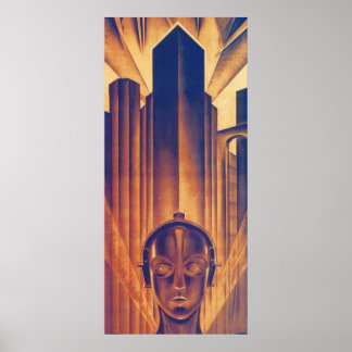 Fritz Lang METROPOLIS 1927 Science Fiction Film VI Poster