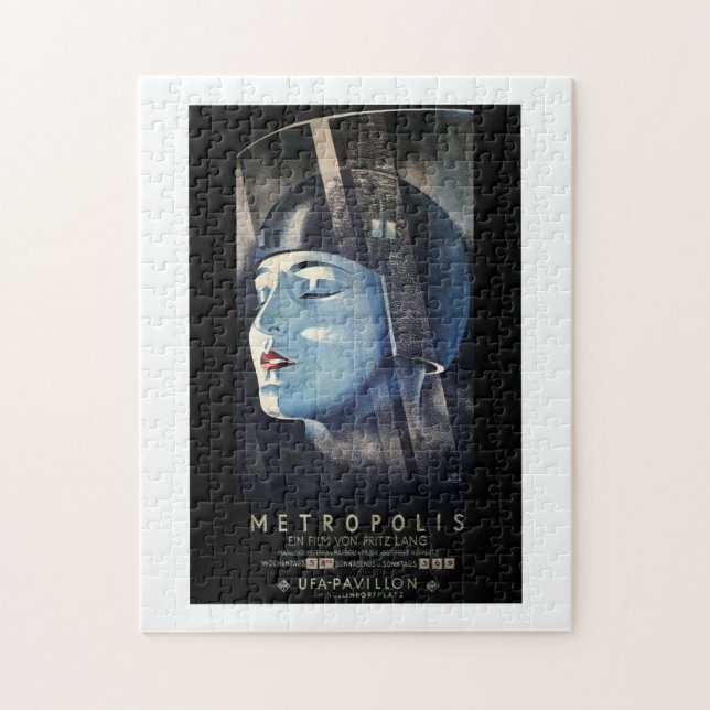 Fritz Langs Metropolis (1927) Puzzle (Vertikal)
