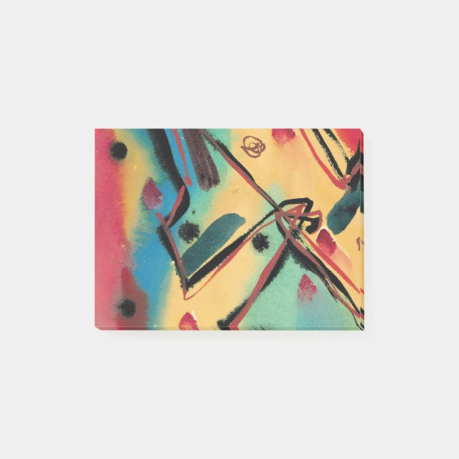 Fritz Stuckenberg (German, 1881-1944) Post-it Klebezettel (Vorderseite)