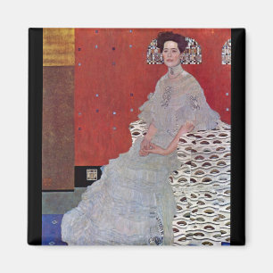 Fritza Reidler Klimt von Gustav Klimt Magnet