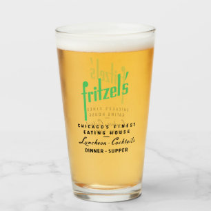 Fritzel's Restaurant, Staat & Lake, Chicago, IL Glas