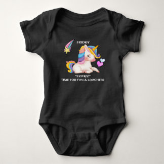Friyay Fun and Laughter Baby Bodysuit T - Shirt