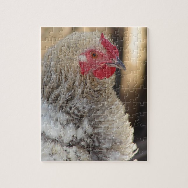 Frizzle Rooster Puzzle (Vertikal)