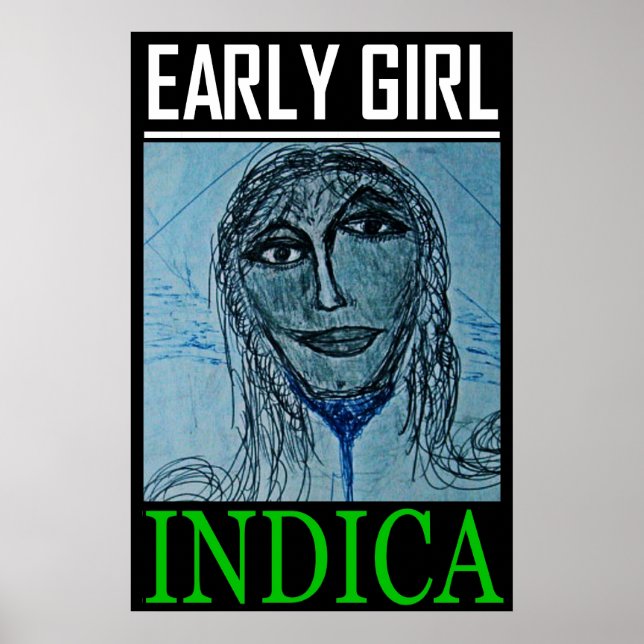 FRLY GIRL INDICA POSTER (Vorne)
