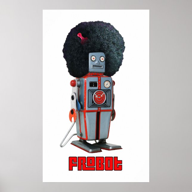 Frobot-Poster Poster (Vorne)