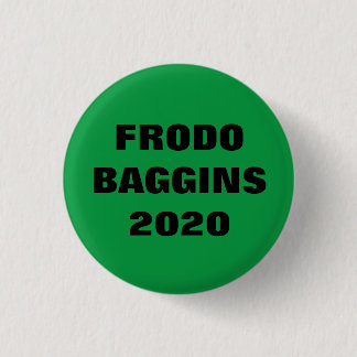 Frodo Baggins für Präsident Button