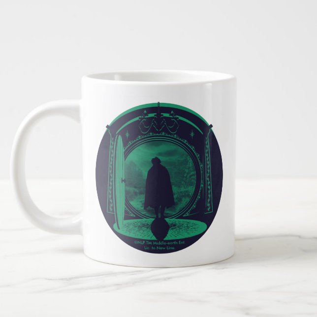 FRODO™ Leaving THE SHIRE™ Silhouette Jumbo-Tasse (Links)