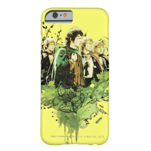 FRODO™ mit Hobbits Vector Collage Barely There iPhone 6 Hülle
