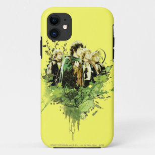 FRODO™ mit Hobbits Vector Collage Case-Mate iPhone Hülle