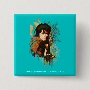 FRODO™ Mixed Media Vector Collage Button