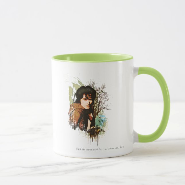 FRODO™ Mixed Media Vector Collage Tasse (Rechts)