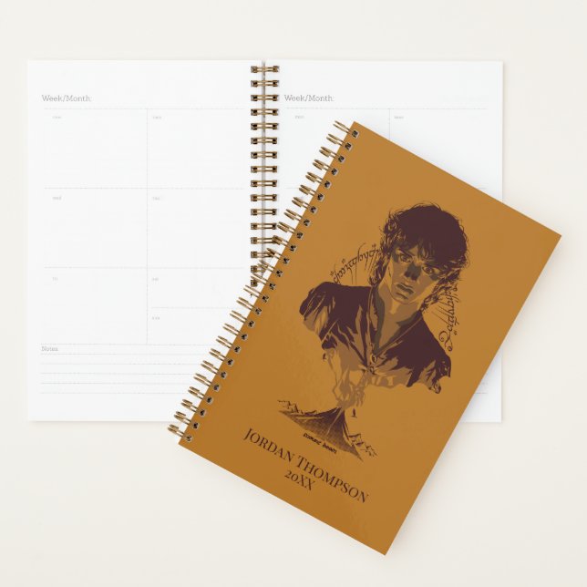 FRODO™ MOUNT DOOM™ Tengwar-Inschrift Grafik Planer (Anzeige)