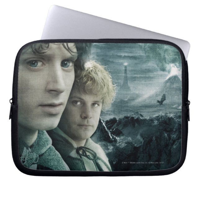 FRODO™ und Samwise Nah Laptopschutzhülle (Vorderseite)