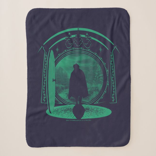 FRODO™ Verlässt die GEMEINDE™ Silhouette Sherpadecke (Vorderseite)