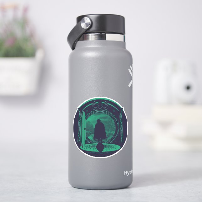 FRODO™ Verlässt die Grafschaft™ Silhouette Aufkleber (HydroFlask)