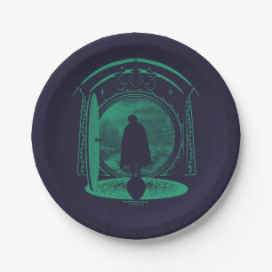 FRODO™ Verlässt die GRAFschaft™ Silhouette Pappteller