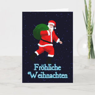 Froehliche Weihnachten - Santa Claus