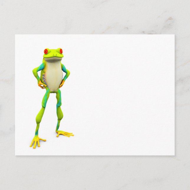 frog2 postkarte (Vorderseite)