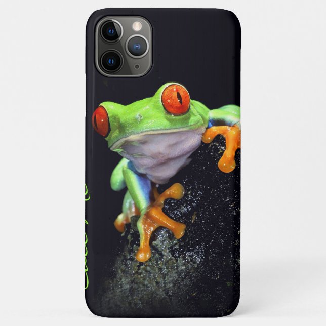 Frog 3 iPhone Case (Rückseite)