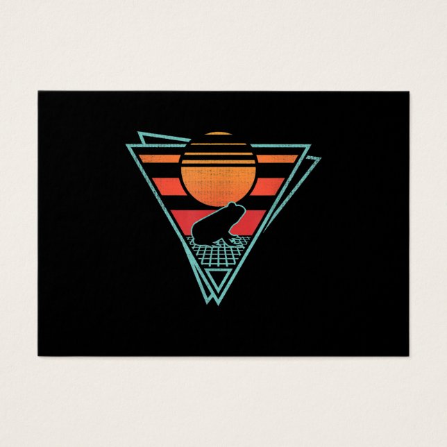 Frog 80er EDM Synthwave-Geschenk (Vorderseite)