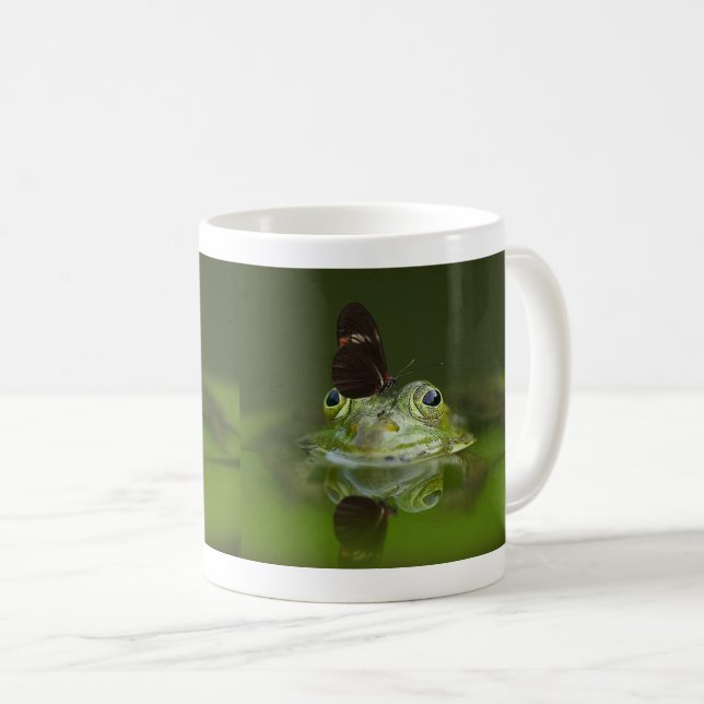 Frog and butterfly tasse (VorderseiteRechts)