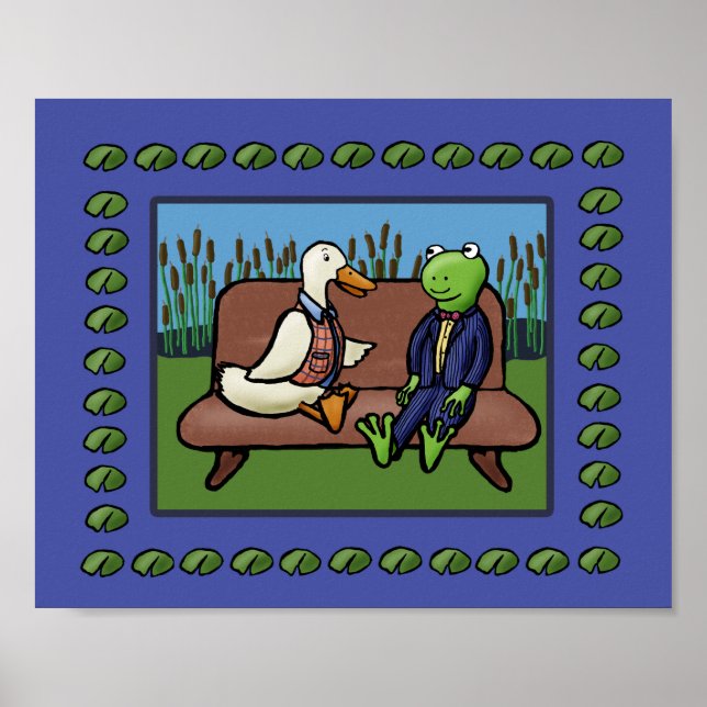 Frog and Duck Poster (Vorne)